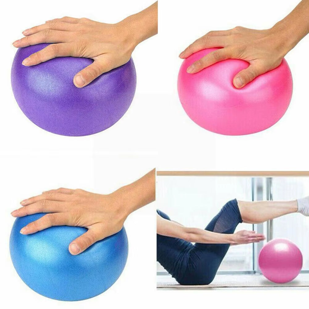 25Cm Yoga Ball Explosion-Proof Frosted Mini Pilates Fitness Ball Ball Yoga Small Hip Ball Straw Ball Fitness Yoga Ball 25Cm J9J7