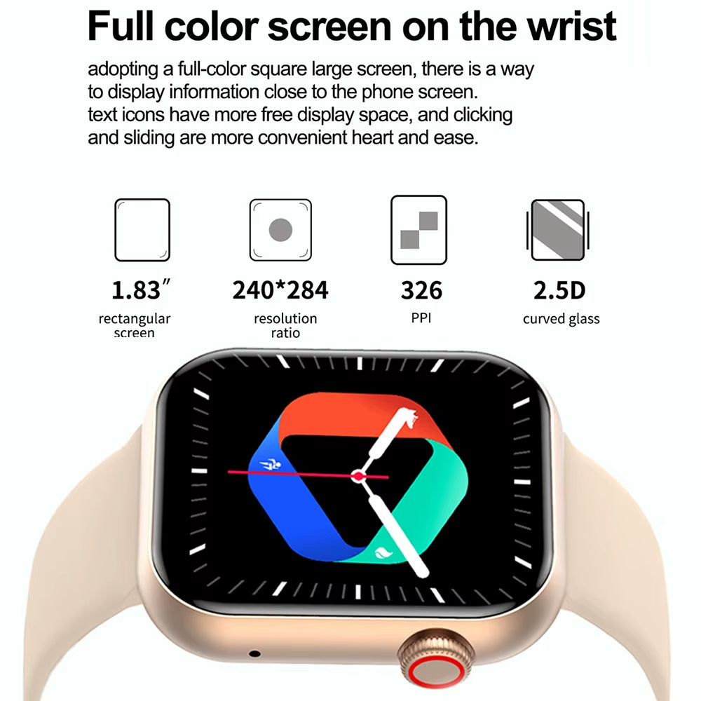 NFC ECG+PPG Sports Fitness Smartwatch Men Temperature Monitoring Heart Rate Bluetooth Call Sports Smart Watch Men Women 2024 New