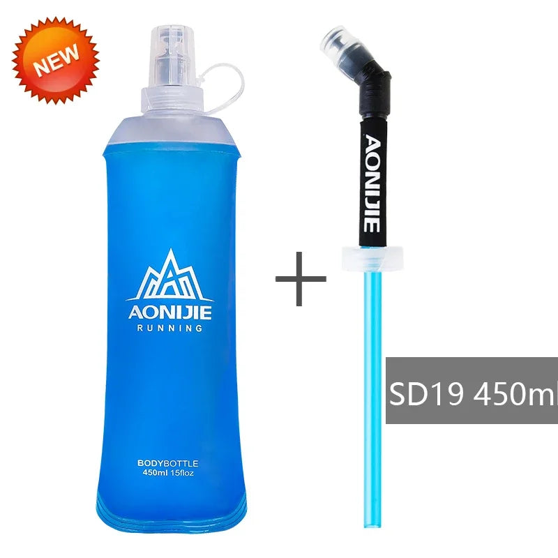 AONIJIE Newest Bottle Outdoor Running Sports Mountain Biking Large Capacity Multifunctional Sports Soft Water Bottle Water Bag