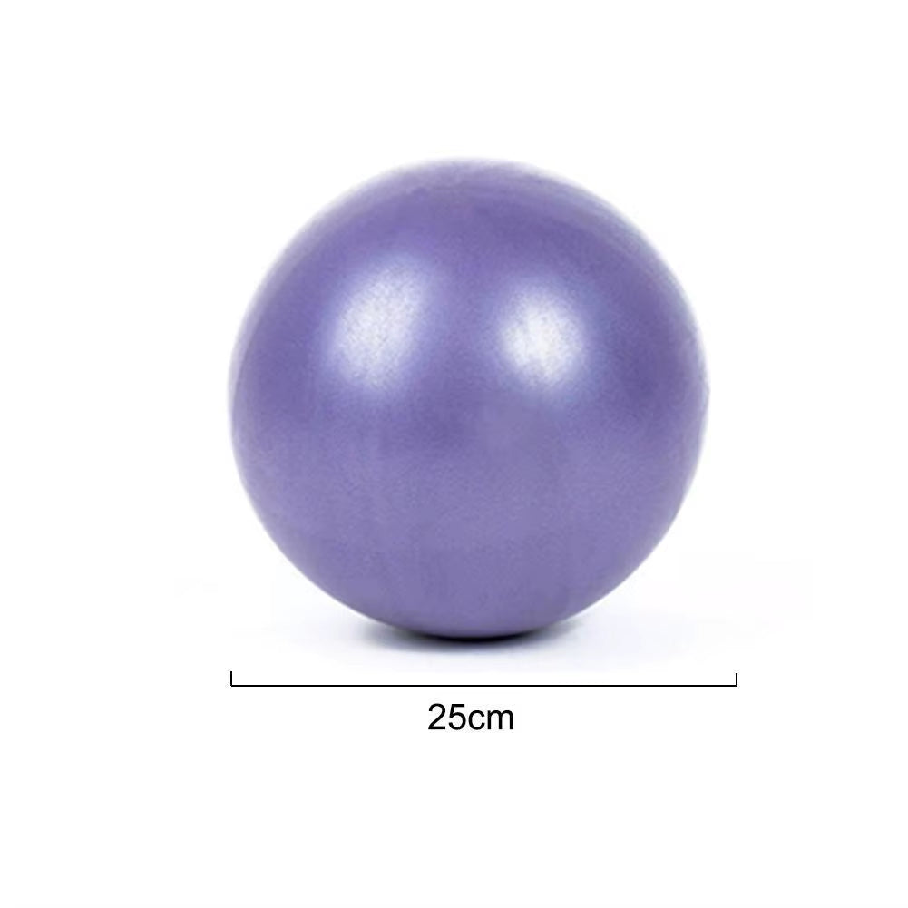 25Cm Yoga Ball Explosion-Proof Frosted Mini Pilates Fitness Ball Ball Yoga Small Hip Ball Straw Ball Fitness Yoga Ball 25Cm J9J7