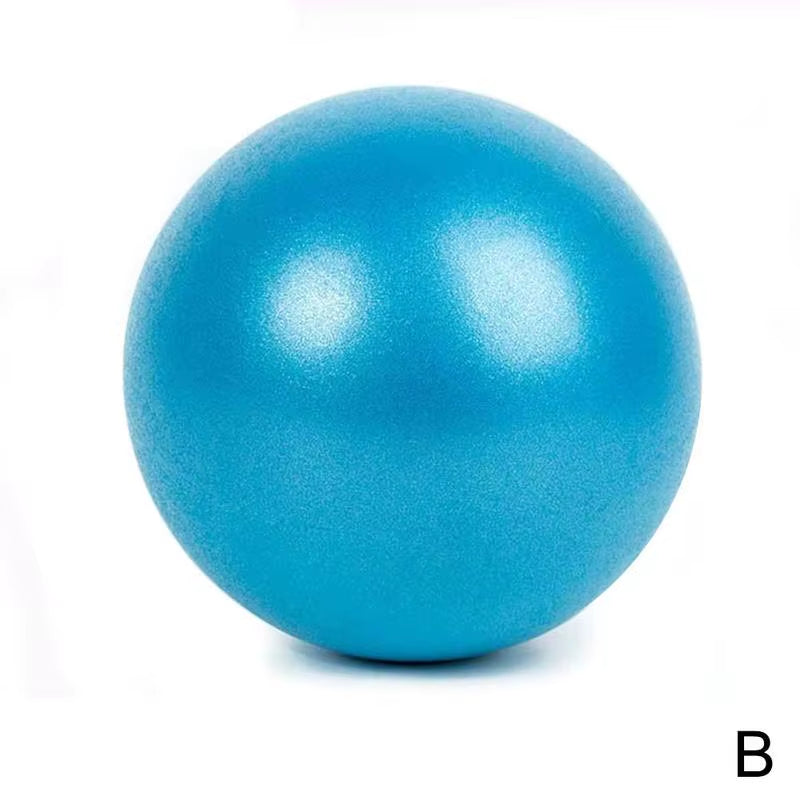 25Cm Yoga Ball Explosion-Proof Frosted Mini Pilates Fitness Ball Ball Yoga Small Hip Ball Straw Ball Fitness Yoga Ball 25Cm J9J7