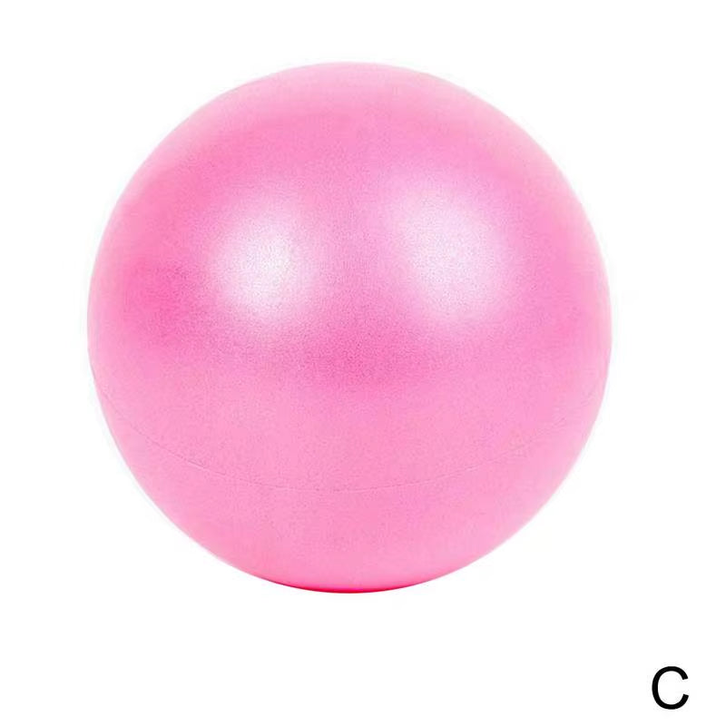 25Cm Yoga Ball Explosion-Proof Frosted Mini Pilates Fitness Ball Ball Yoga Small Hip Ball Straw Ball Fitness Yoga Ball 25Cm J9J7